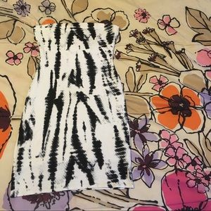 Sexy Summer Tube Mini Dress